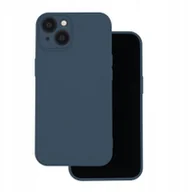 Etui i futerały do telefonów - NAKŁADKA SILICON CASE DO SAMSUNG GALAXY A36 5G CIEMNONIEBIESKA - miniaturka - grafika 1