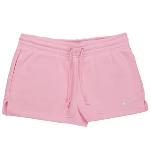 Spodenki damskie Nike Phoenix Fleece IF2132-690 - różowe - Spodnie sportowe damskie - miniaturka - grafika 1