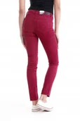 Spodnie damskie - WRANGLER SLIM CHERRY W28LEK18V 27/30 - miniaturka - grafika 1