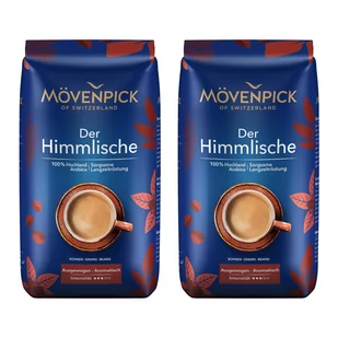 2x Kawa ziarnista MOVENPICK Der Himmlische 1kg - Kawa - miniaturka - grafika 1