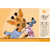 Szkolne artykuły papiernicze - Fresh Szkicownik 19.7 x 12.4 cm 48 kartek - miniaturka - grafika 1