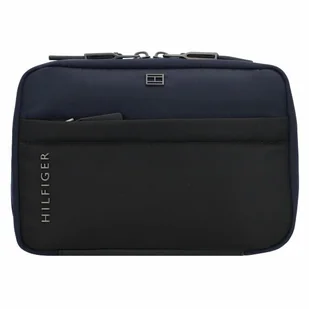 Tommy Hilfiger Kosmetyczka Th City Commuter Washbag AM0AM10624 Granatowy - Kosmetyczki, organizery i kuferki - miniaturka - grafika 3