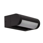 Lampy ogrodowe - Kinkiet zewnętrzny FRAME 3000K BK AZ7014 - AZzardo - miniaturka - grafika 1