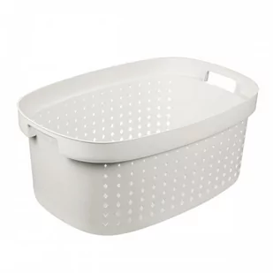 Plast team poland Kosz Na Pranie Seoul Biały 41,9L PlastTeam PT60320801 - Pudła i pojemniki do przechowywania - miniaturka - grafika 1