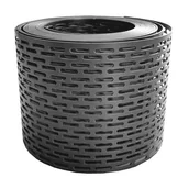 Inne akcesoria dekarskie - Toolco Siatka ochronna na okap ROLLKAP 100 Ral 9005 grafit - miniaturka - grafika 1