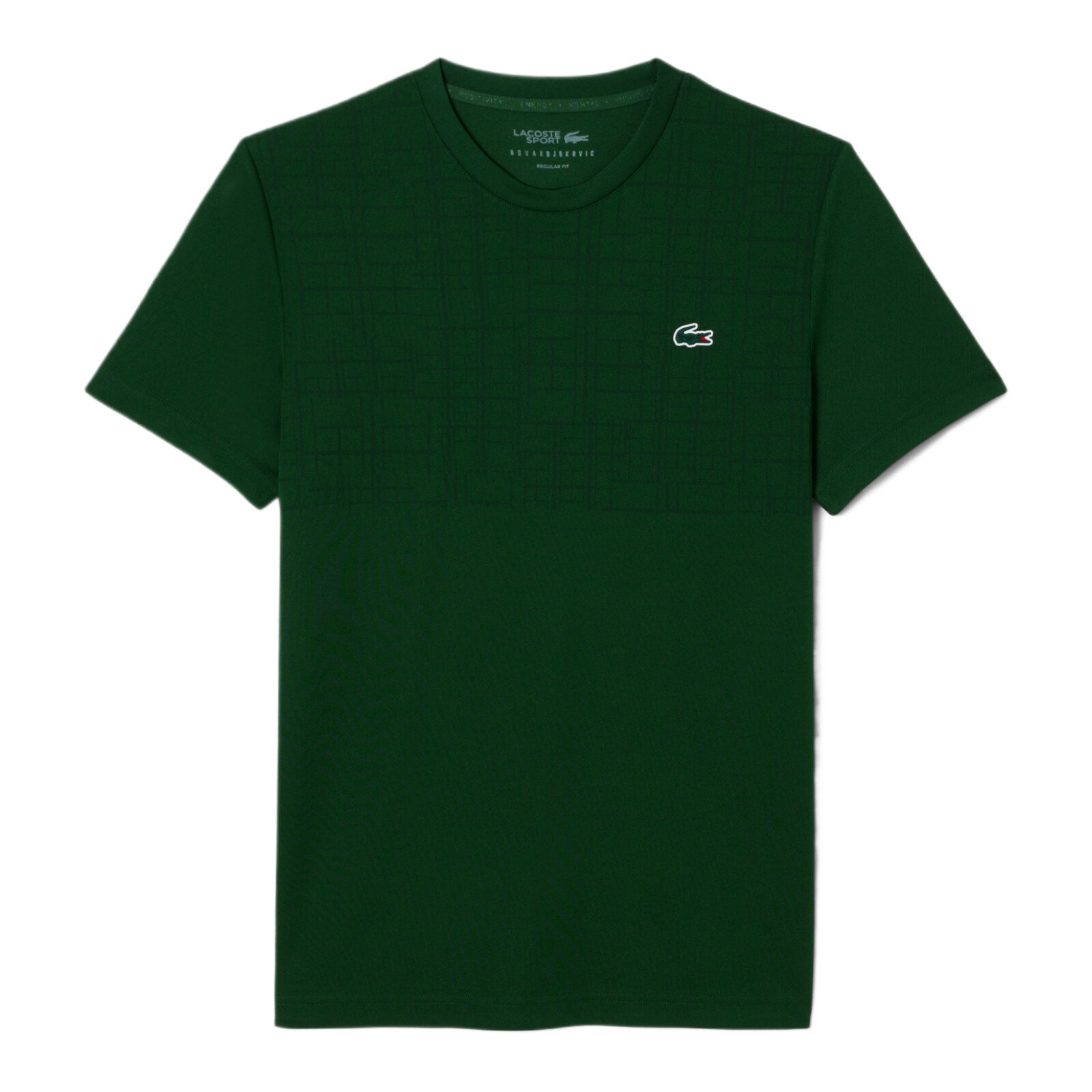 Koszulka męska Lacoste Novak Djokovic Ultra-Dry T-shirt Green L