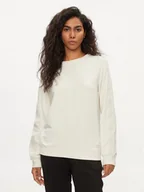 Bluzy damskie - Tommy Hilfiger Bluza UW0UW04784 Écru Regular Fit - miniaturka - grafika 1