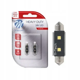 Żarówki C5w Led 36mm Dioda Biała White 24v Tir - Żarówki samochodowe - miniaturka - grafika 1