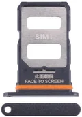 Części serwisowe do telefonów - SZUFLADKA TACKA KARTY SIM XIAOMI Redmi Note 13 Pro 5G CZARNY - miniaturka - grafika 1