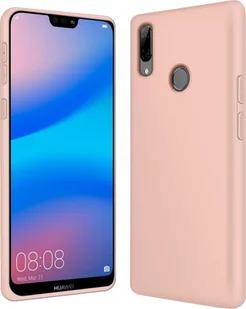 Etui na telefon komórkowy Huawei P20 Lite silikonowo-żelowe etui na telefon komórkowy, różowe - Etui i futerały do telefonów - miniaturka - grafika 1