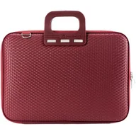 Torby na laptopy - Torba na laptopa BOMBATA Trama 15-16 cali Burgundowy - miniaturka - grafika 1