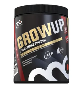 GrowUp - L-glutamina w proszku, 300 g / 30 porcji - Aminokwasy - miniaturka - grafika 1