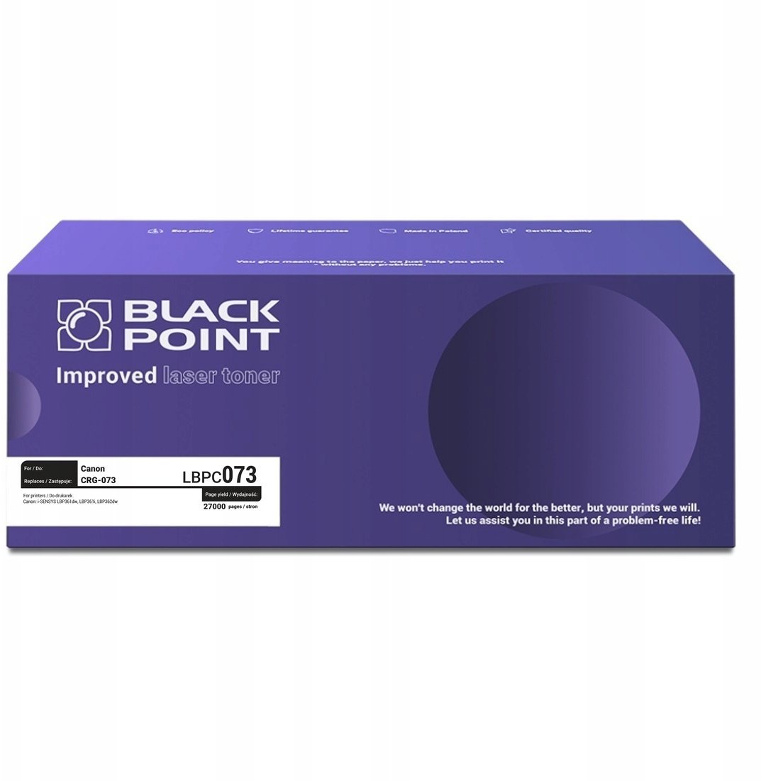 [LBPC073] Toner BP S+ Canon CRG-073