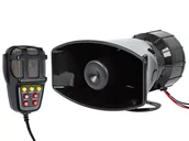 Megafony - 30-518# Megafon dachowy mp-518 przenośny typu horn - miniaturka - grafika 1