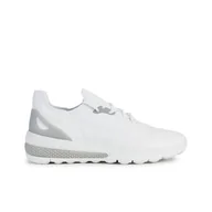 Sneakersy męskie - Męskie Sneakersy GEOX U SPHERICA ACTIF U35BAA-0006K-C1799 – Biały - miniaturka - grafika 1