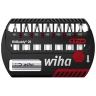 Śrubokręty - Wiha 9-częściowy zestaw bitów Pozidriv TY Bitbuddy, 29 mm - miniaturka - grafika 1
