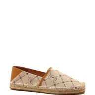 Espadryle damskie - Trussardi Skórzane espadryle - miniaturka - grafika 1