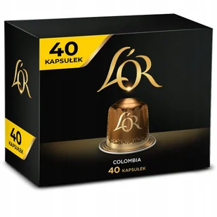 Kapsułki do Nespresso L'OR Espresso Colombia 40 szt. - Kawa w kapsułkach i saszetkach - miniaturka - grafika 1