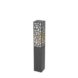 QAZQA Smart buiten paaltje zwart 60 cm IP44 incl. Wifi ST64 - Nicole - Lampy ogrodowe - miniaturka - grafika 1