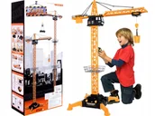 Zabawki zdalnie sterowane - Dźwig Żuraw Sterowany Pilot Bezprzewodowy 132cm - miniaturka - grafika 1