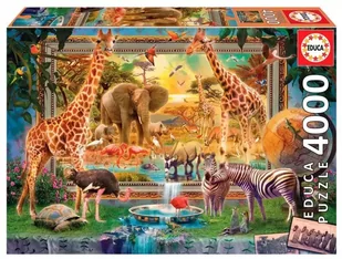 Puzzle 4000 Sawanna budzi się do życia G3 - Educa - Puzzle - miniaturka - grafika 1