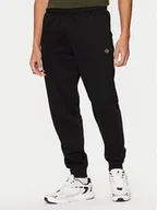 Spodnie sportowe męskie - Champion Spodnie dresowe 220299 Czarny Slim Fit - miniaturka - grafika 1