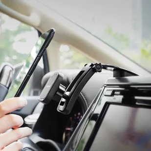 Borofone - uchwyt samochodowy magnetyczny na kokpit - Uchwyty samochodowe do telefonów - miniaturka - grafika 5