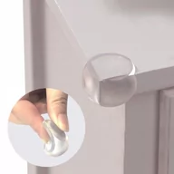 Zabezpieczenia dla dzieci - 10X Zabezpieczenie Mebli Szafki Stół Na Rogi Kanty - miniaturka - grafika 1