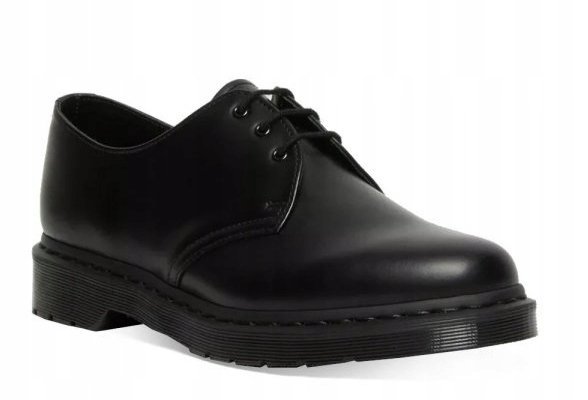DR MARTENS CZARNE SKÓRZANE PÓŁBUTY MĘSKIE KLASYKA 44 1I2B