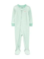 Śpiochy dla niemowląt - carter's Śpioszki w kolorze zielonym - miniaturka - grafika 1