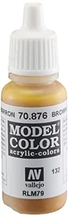 Vallejo Farby Nr132 Brown Sand 17ml VALL-70876 - Modele do sklejania - miniaturka - grafika 2