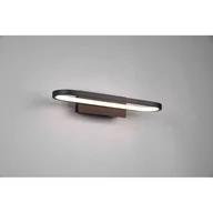 Lampy ścienne - Trio Gianni LED IP44 kinkiet łazienkowy czarny L40/17W - miniaturka - grafika 1