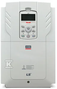 Falownik LSIS serii H100 (HVAC). Zasilanie 3x400V AC, wyjście 3x400V AC. LSLV0450H100-4, 45kW - Inwertery, falowniki - miniaturka - grafika 1