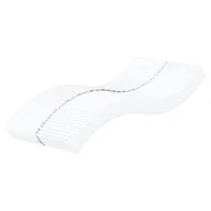 Materace - vidaXL Materac piankowy, biały, 90x220 cm, twardość H2/H3 - miniaturka - grafika 1