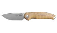 Noże - Nóż składany Viper Vale Natural Canvas Micarta, Stonewashed MagnaCut by Jesper Voxnæs (V6006CN) - miniaturka - grafika 1