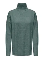 Swetry damskie - ONLY Sweter w kolorze turkusowym - miniaturka - grafika 1