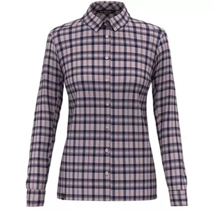 SALEWA Fani Flannel 5pl W L/S Shirt. Koszula damska z długim rękawem - Koszule damskie - miniaturka - grafika 1
