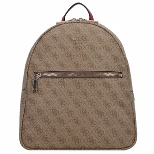 Guess Vikky Plecak miejski 31 cm brown - Plecaki - miniaturka - grafika 1