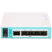 Switche - MIKROTIK CRS106-1C-5S Switch 1x RJ45 1000Mb/s 6x SFP - miniaturka - grafika 1