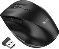 Myszki - Hoco HOCO mysz komputerowa bezprzewodowa 2,4G 1600 dpi GM24 czarna - miniaturka - grafika 1
