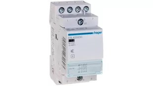 Hager POLO Stycznik modułowy cichy 25A 4Z 12V ACDC ESL425SDC ESL425SDC - Inne akcesoria elektryczne - miniaturka - grafika 1