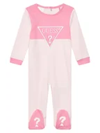 Pajacyki dla niemowląt - Guess Pajac 5YW07 KA6W4 Różowy - miniaturka - grafika 1