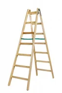Drabiny - Braket Drabina Drewniana Braket Standard 2X7 Szczebli 211Cm BR-01-2700 5907222109045 - miniaturka - grafika 1