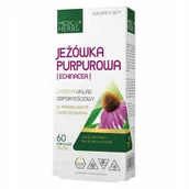 Przeziębienie i grypa - MEDICA HERBS Echinacea (Jeżówka purpurowa, wyciąg) 60 Kapsułek - miniaturka - grafika 1