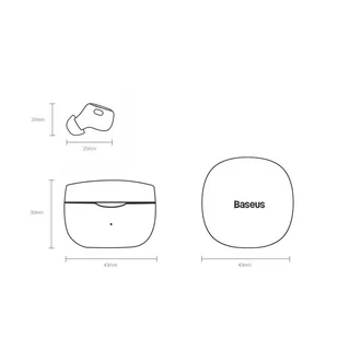 Baseus Encok WM01 TWS 5.0 zielony NGWM01-06 - Słuchawki - miniaturka - grafika 20