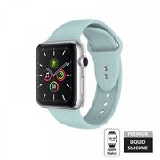 Akcesoria do zegarków - CRONG Pasek Liquid do Apple Watch 38/40/41 mm (miętowy) - miniaturka - grafika 1