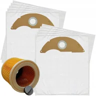 Worki do odkurzaczy - 10x Worki Do Odkurzacza Karcher Nt 22/1 Ap Nt 22/1 Ap Te L+filtr Wzmocniony - miniaturka - grafika 1