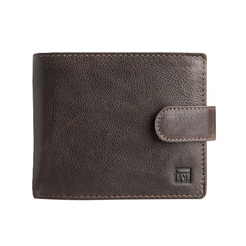 MATTIES Portfel-Wash/Skóra, Portfel Unisex Dorosły, Brązowy, Jeden Rozmiar, Brązowy, TALLA UNICA
