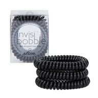 Ozdoby do włosów - INVISIBOBBLE, SLIM, Gumki do włosów (True Black), 3 szt. - miniaturka - grafika 1