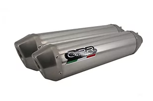 GPR wydechowy kompatybilny dla Ducati Monster 696 2008/14 Para zatwierdzonych wydechów z zatwierdzonymi katalizatorami i rurami łączącymi GPR Pentasport INOX AISI 304 - Części motocyklowe - miniaturka - grafika 1